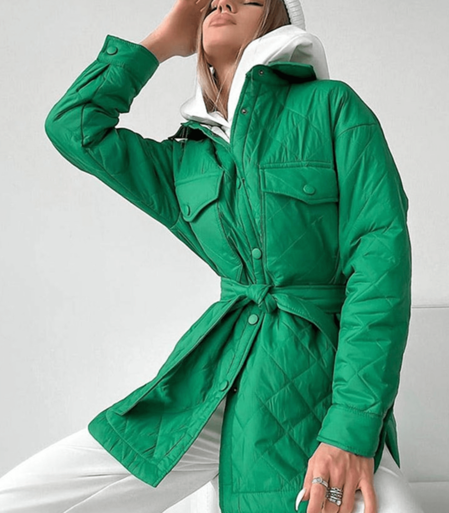 Desideria | Oversized padded jacket