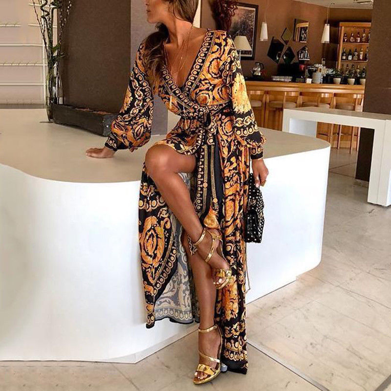 Harmony | Bohemian Maxi Dress - Elegant and Flowy