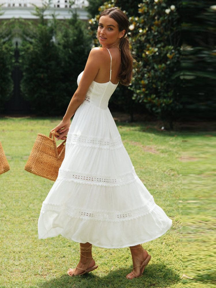 Carina® | Elegant white summer dress