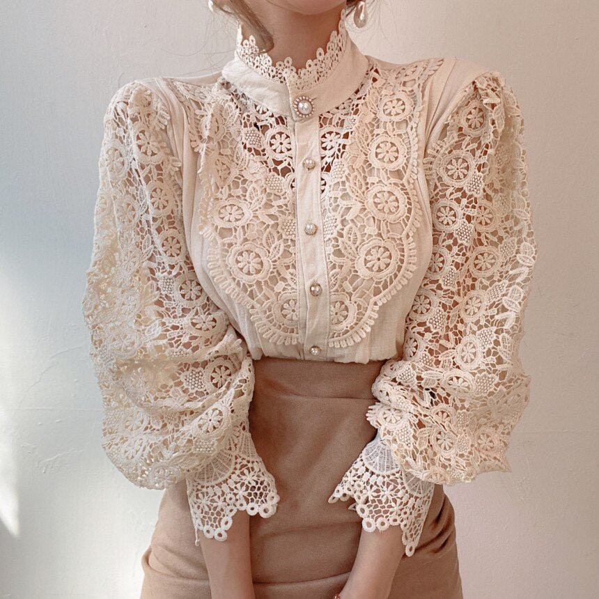 Elda® | Elegant Lace Blouse