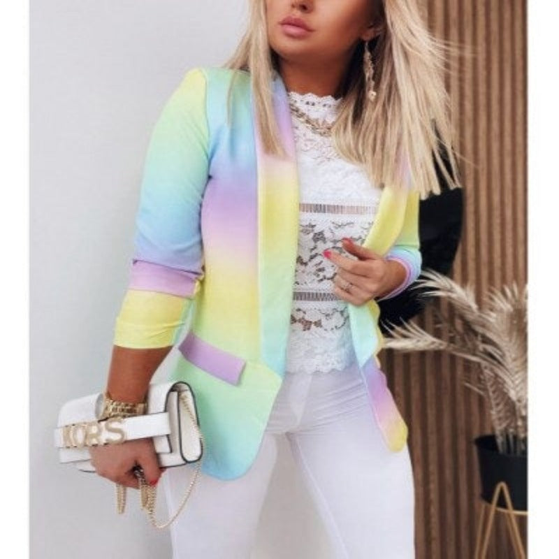 Belén | Colorful long sleeve blazer for ladies
