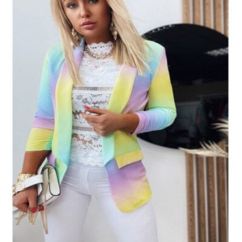 Belén | Colorful long sleeve blazer for ladies