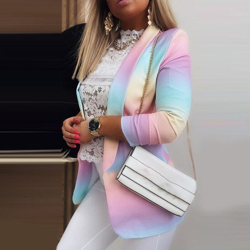 Belén | Colorful long sleeve blazer for ladies