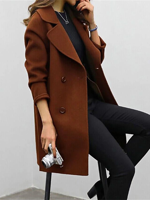Mette | Stylish Double-Breasted Coat