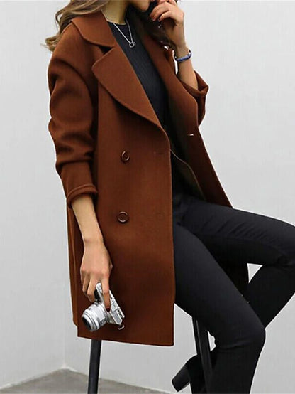 Mette | Stylish Double-Breasted Coat