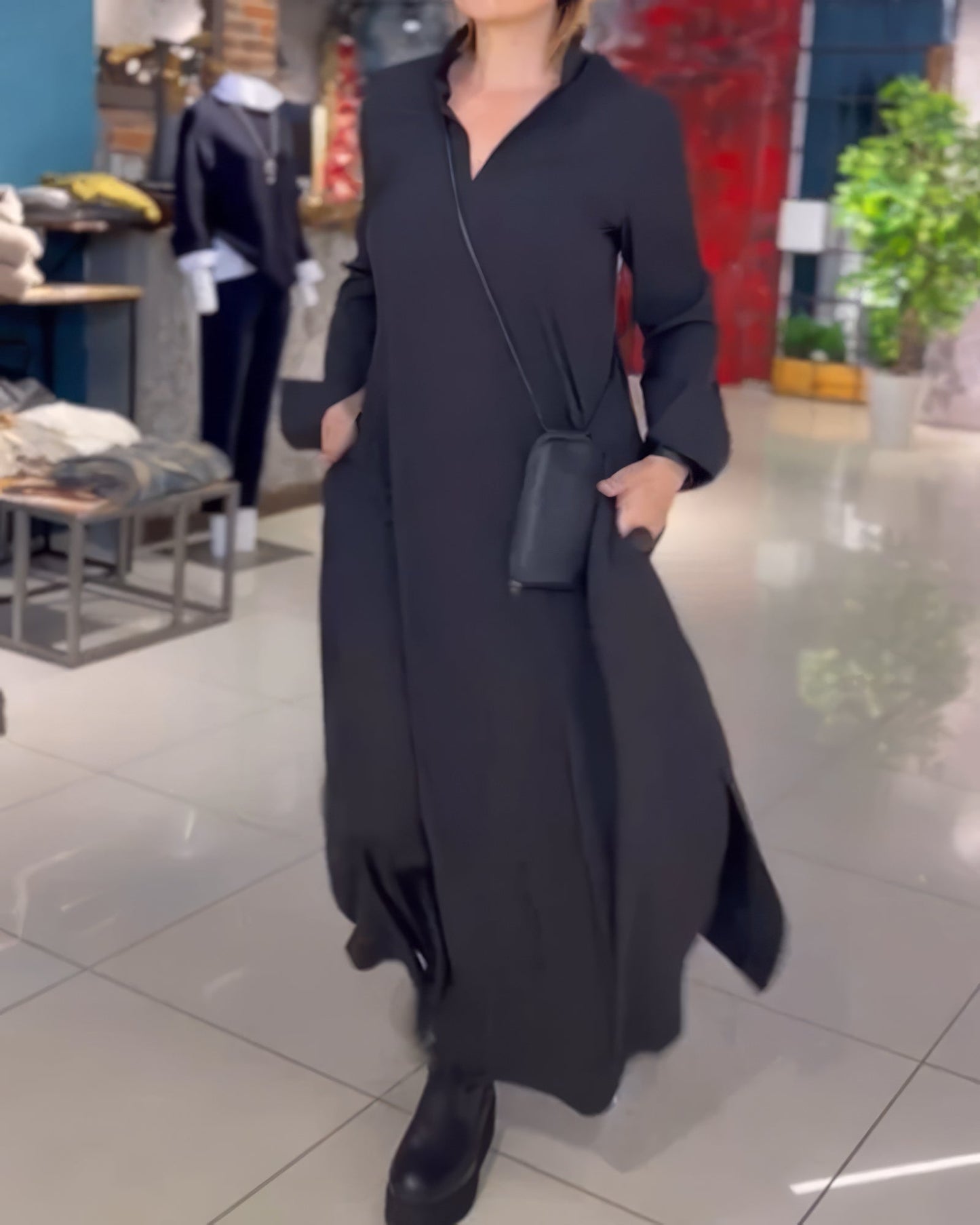 Amina® | Long elastic dress
