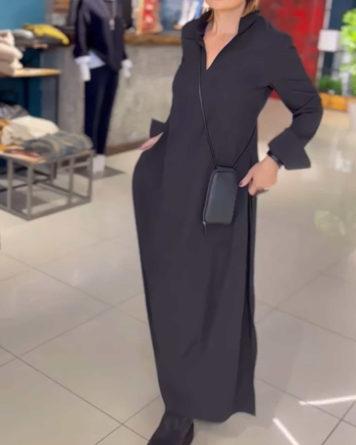 Amina® | Long elastic dress